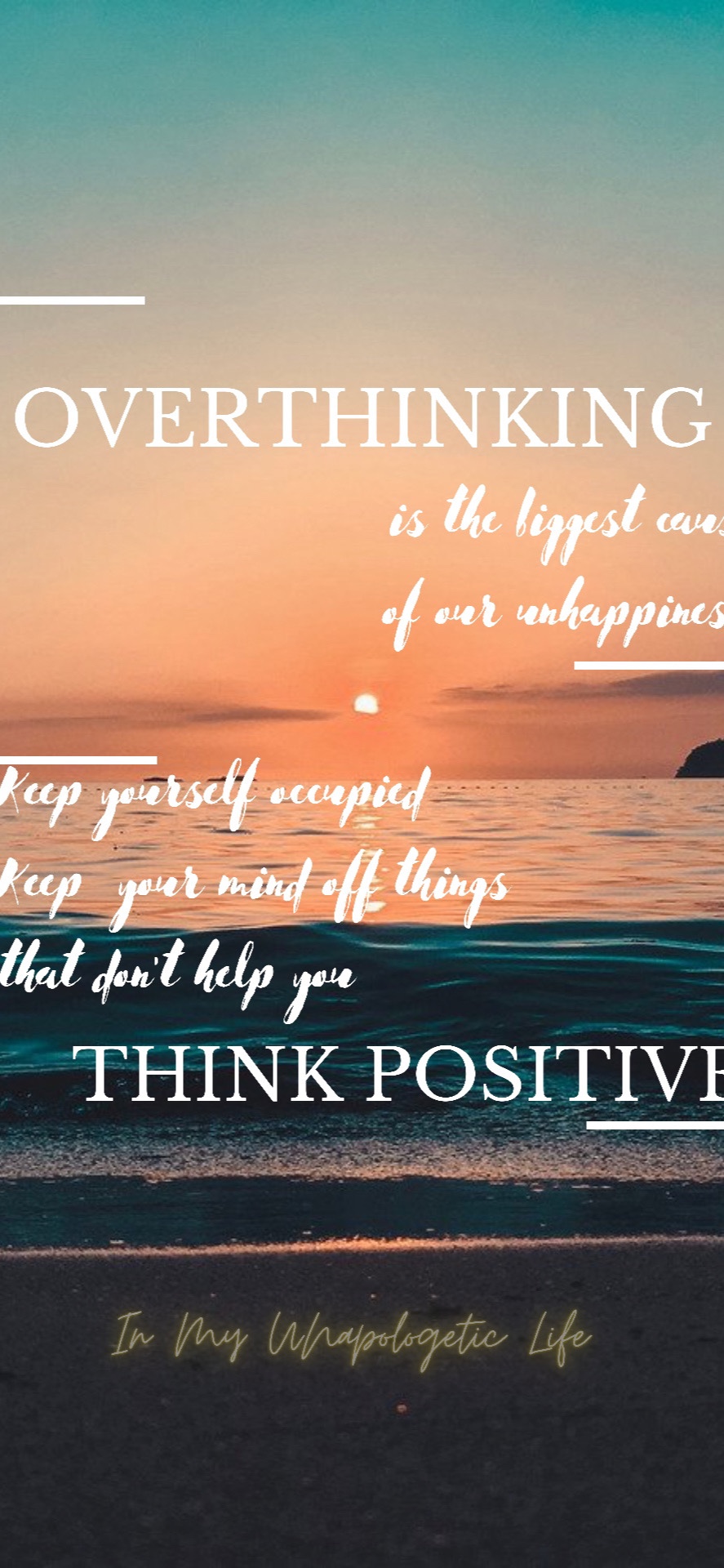 Happiness comes from within…don’t overthink it!